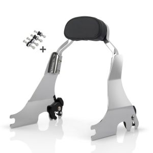Sissy Bar S1 für Harley Davidson Sportster 1200 Custom 04-20 abnehmbar mit Docking Kit chrom Craftride_0