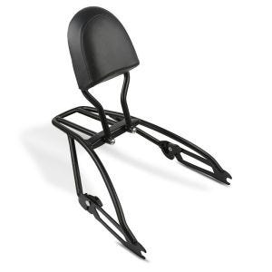 Sissy Bar avec porte bagages compatible avec Harley Davidson Street 750 / 500 15-20 Craftride