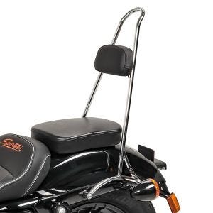 Sissy Bar Tall compatible avec Harley Davidson Sportster 04-20 Craftride chrome