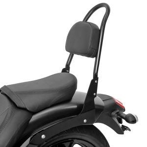 Sissy Bar Dossier Casual M compatible avec Kawasaki Vulcan S / Café 15-24 noir Craftride