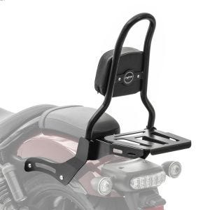 Sissybar für Honda Rebel 1100 21-22 Craftride Fast Rider-M inkl. Gepäckträger schwarz_1