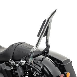 Sissy Bar compatible avec Harley Davidson Electra Glide Standard 09-22 Dossier Passager Craftride PV2 chrome