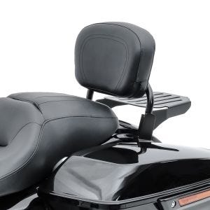 Sissy Bar CSX Fix für Harley Davidson Road Glide Special 15-20 mit Gepäckträger schwarz Craftride_1