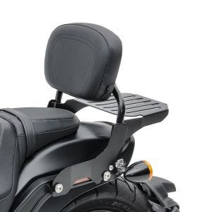 Sissy Bar mit Gepäckträger für Harley Fat Boy Special/ Lo 10-17 CXS schwarz Craftride_1