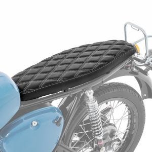 Selle plate compatible avec Simson S50 S51 S70 Siège noir VS6 Craftride
