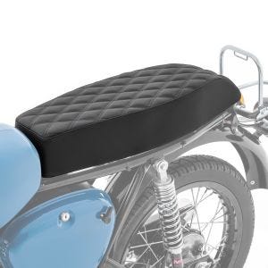 Selle compatible avec Simson S51 S50 S70 Craftride HS14 Siège noir