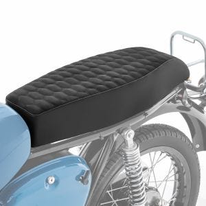Sitzbank passend für Simson S51 S50 S70 Sitz Craftride VN4 Wabendesign schwarz