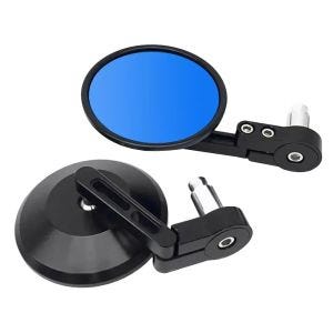 Motorrad Lenkerendenspiegel mit E-Prüfzeichen Craftride RL4 Rückspiegel Paar schwarz