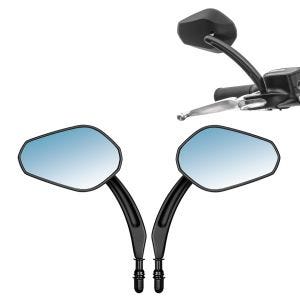 Motorrad Spiegel mit E-Prüfzeichen Craftride HDE2 passend für Harley Davidson Modelle Rückspiegel schwarz