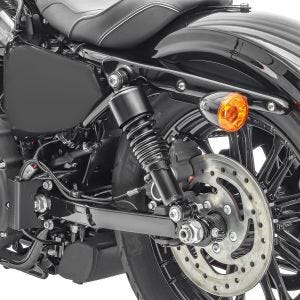 Amortisseur 10,5 Pouces compatible avec Harley Davidson Sportster 04-20 de Craftride noir