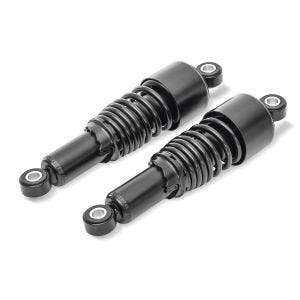 Stoßdämpfer 10,5 Zoll passend für Harley Davidson Sportster 04-20 Federbeine von Craftride schwarz DPLU2