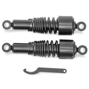 Stoßdämpfer 10,5 Zoll passend für Harley Davidson Sportster 04-20 Federbeine von Craftride schwarz DPLB1