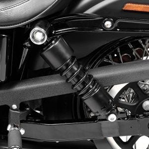 Stossdämpfer 11" passend für Harley Davidson Dyna 1991-2017 Tieferlegung schwarz Craftride DPLB1
