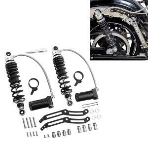 Stossdämpfer einstellbar passend für Harley Davidson Touring 14-24 Remote Reservoir Craftride RS25