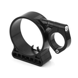 Support latéral de compteur de vitesse compatible avec Harley Davidson Sportster 1200 Custom 96-20 Déplacement compteur de vitesse pour fourche 39mm Craftride SR2 noir