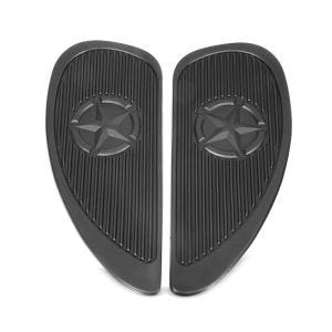 Tankpad Knieschoner passend für Yamaha XVS 1100 / 125 Drag Star Craftride PD2 schwarz