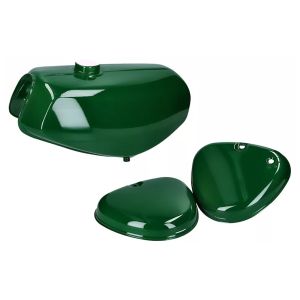 Tank / Benzintank passend für Simson S51 / S50 / S70 mit Seitendeckel Craftride dunkel grün