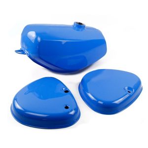 Tank / Benzintank passend für Simson S51 / S50 / S70 mit Seitendeckel Craftride blau