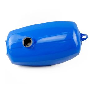 Réservoir d'essence compatible avec Simson S51 avec couvercle latéral Craftride bleu DK4481