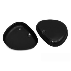 Jeu de caches latéraux compatible avec Simson S51 / S50 / S70 cache coeur droit gauche Craftride noir DPL1