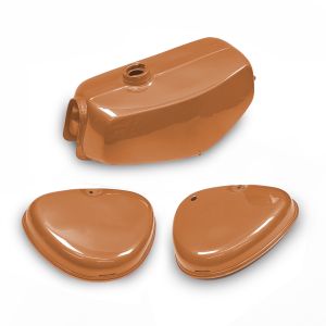 Tank / Benzintank passend für Simson S51 / S50 / S70 mit Seitendeckel Craftride Candy Lack bronze DPLS1