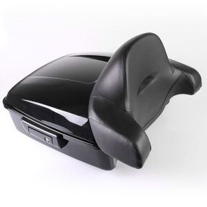 Topcase Chopped passend für Harley Davidson Road King 14-23 schwarz CB4 Craftride