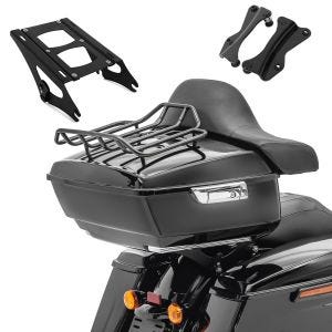 Topcase King OLS für Harley Road King Classic 14-19 + Anbaukit Craftride_0