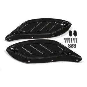 Seitlicher Windabweiser passend für Harley Davidson Street Glide 06-13 Craftride verstellbar schwarz
