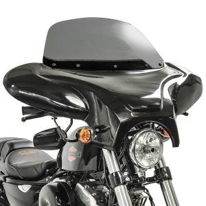 Batwing Verkleidung für Yamaha XVS 650 Drag Star Craftride mit Windschild rauchgrau_0