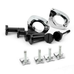 Schnellverschluss für Beinschild passend für Harley Davidson Touring Modelle 1983-2013 Craftride