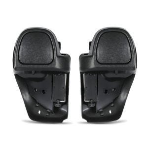 Beinschild Motorrad Craftride schwarz DK2787