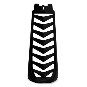 Spoiler de proue moto Craftride noir DK4313