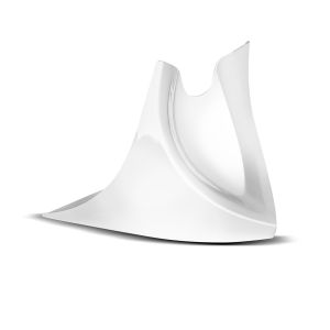 Bugspoiler Universal für Chopper Cruiser Bobber Frontspoiler CP9 Craftride weiss