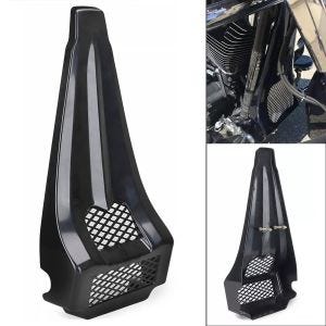 Bugspoiler passend für Harley Davidson Touring 97-13 Kühlerabdeckung Craftride BH1 glänzend schwarz
