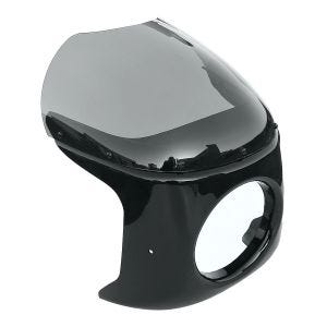 Cafe-Racer Carenage de Phare T2 compatible avec Royal Enfield Interceptor 650, Classic 500