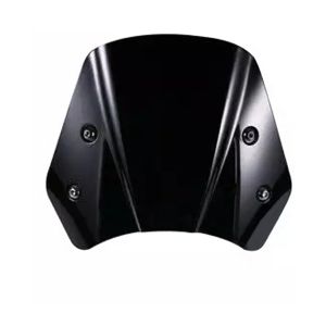 Pare-brise Craftride RW2 compatible avec Honda Rebel 1100 / 500 CMX saute vent noir