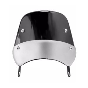 Motorrad Windschild universell Craftride RW3 Windschutzscheibe schwarz