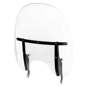 Windschild Abnehmbar passend für Harley Davidson Softail Slim 12-17 schwarz Craftride