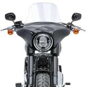 Pare-brise compatible avec Harley Davidson Sport Glide 18-24 Craftride L saute vent clair DPLB1
