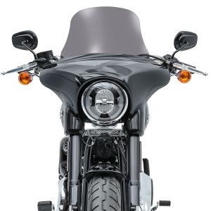 Pare-brise compatible avec Harley Davidson Sport Glide 18-24 Craftride L saute vent fumé clair DPLB1