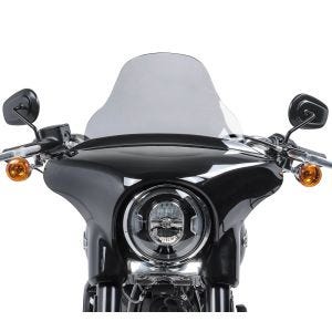 Pare-brise compatible avec Harley Davidson Sport Glide 18-24 Craftride L saute vent fumé clair DPLU2