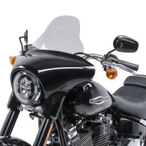 Pare-brise compatible avec Harley Davidson Sport Glide 18-24 Craftride L saute vent fumé clair DPLU3