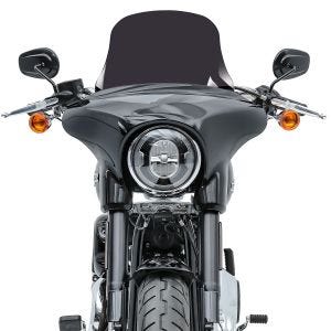 Pare-brise compatible avec Harley Davidson Sport Glide 18-24 Craftride L saute vent fumé foncé DPLB1