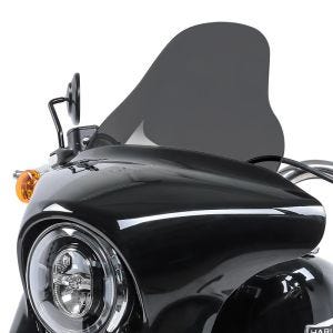 Pare-brise compatible avec Harley Davidson Sport Glide 18-24 Craftride L saute vent fumé foncé DPLU1