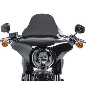 Pare-brise compatible avec Harley Davidson Sport Glide 18-24 Craftride L saute vent fumé foncé DPLU2