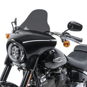 Pare-brise compatible avec Harley Davidson Sport Glide 18-24 Craftride L saute vent fumé foncé DPLU3