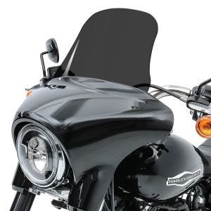 Pare-brise compatible avec Harley Davidson Sport Glide 18-24 Craftride L saute vent fumé foncé DPLU7