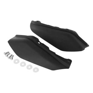 Mittelrahmen Windabweiser passend für Harley Davidson Touring 09-24 Hitzeschutz Craftride WA3 schwarz matt