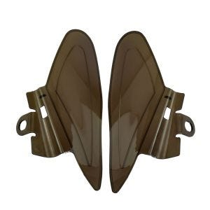 Windabweiser passend für Indian Roadmaster Classic 17-18 Hitzeschutz Craftride HS1 dunkel getönt