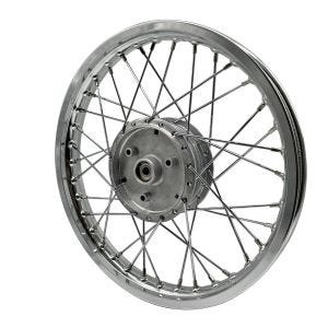 Jante à rayons aluminium 1,6x16 compatible avec Simson S51 S50 S70 Schwalbe KR51 rayons inox Craftride AF18